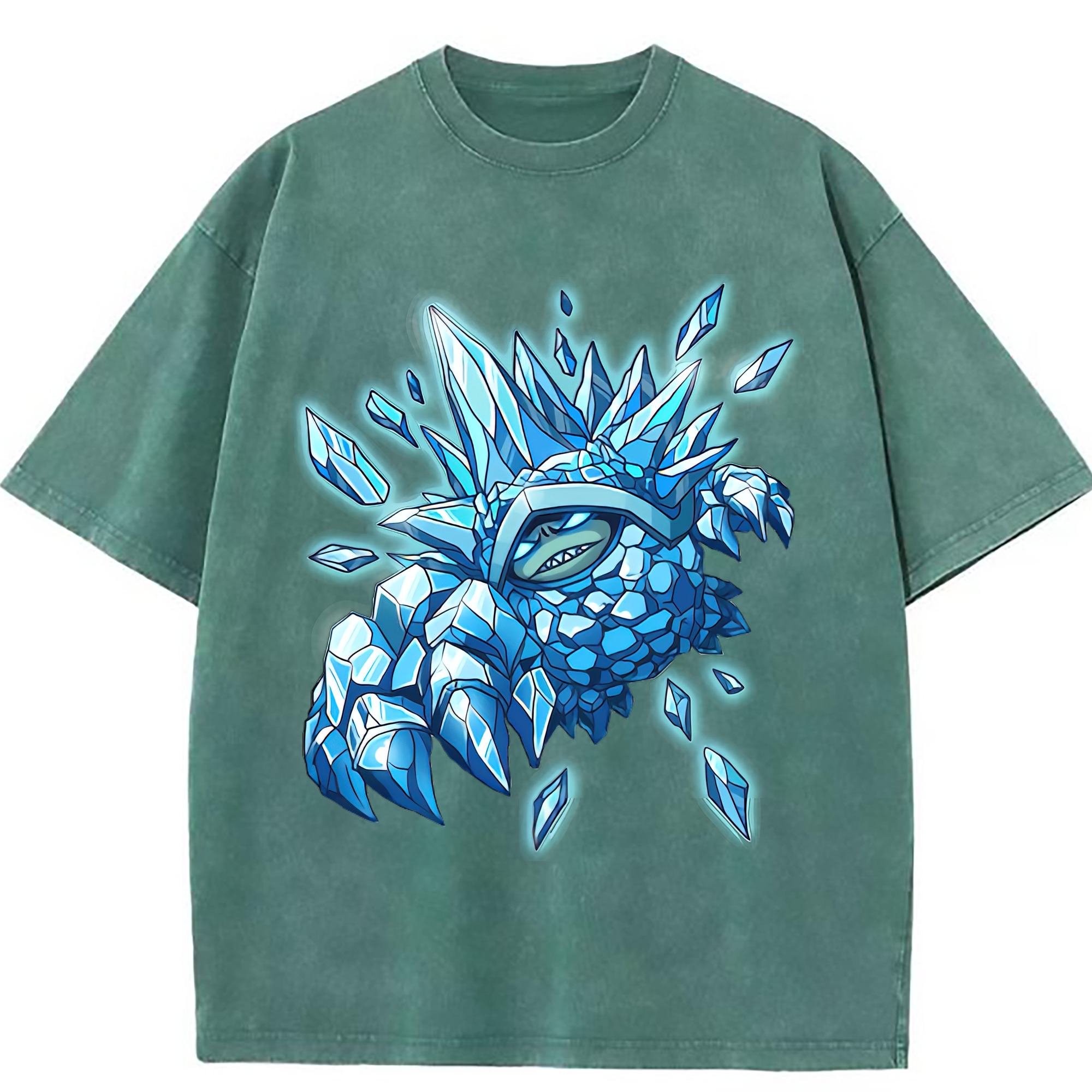（画像用） リーグ・オブ・レジェンド League of Legends LOL 綿100% ヴィンテージ風 半袖Tシャツ（フロントプリント）